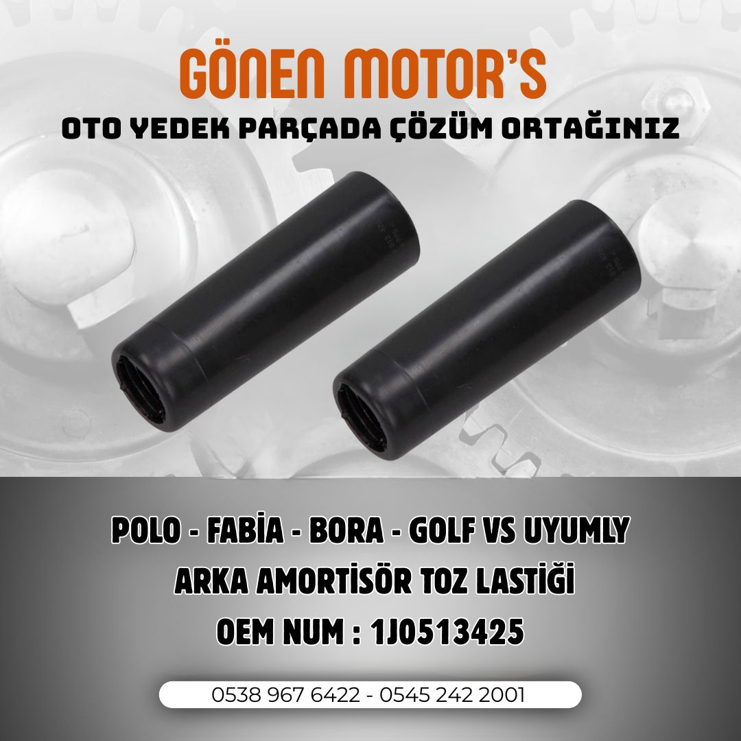 160 - ARKA AMORTİSÖR TOZ KÖRÜĞÜ 1J0 513 425